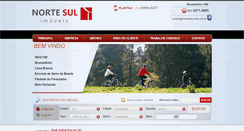 Desktop Screenshot of nortesulimoveis.com.br
